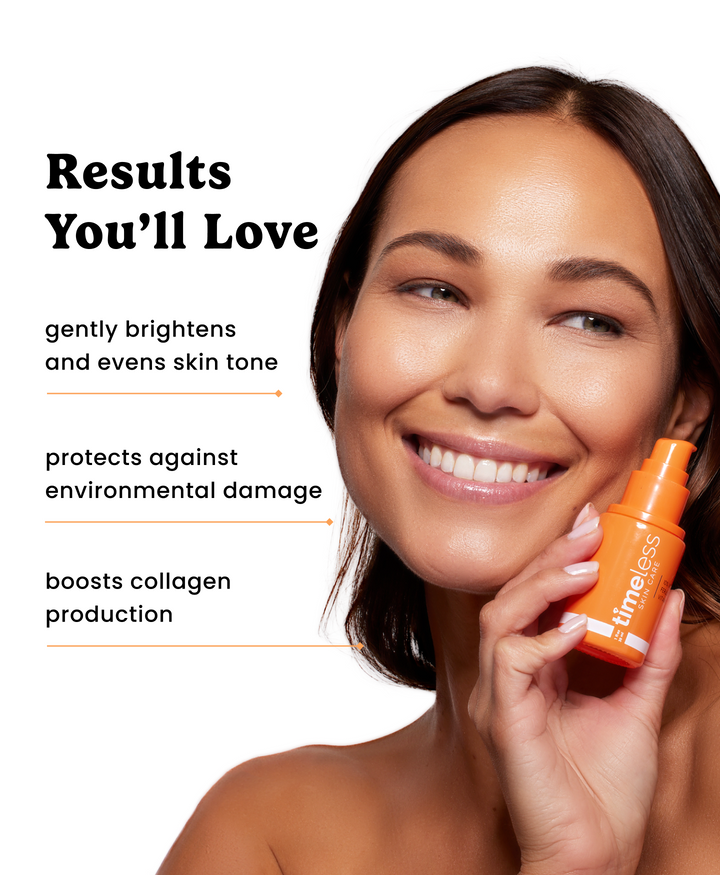 10% Vitamin C Serum with Ferulic Acid Serum | Timeless Skin Care