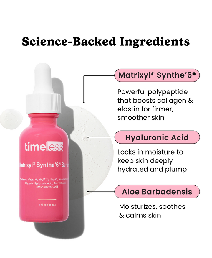 Matrixyl®️ Synthe'6®️ Serum | Timeless Skin Care